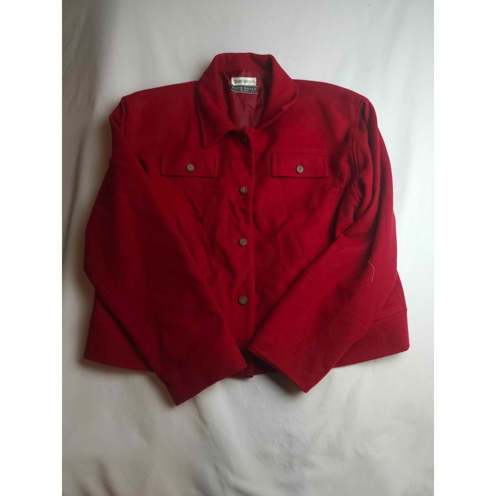 Vintage 80s 90s Barry Bricken Mark Shale Jacket Women 16 Preppy Classic Heritage
